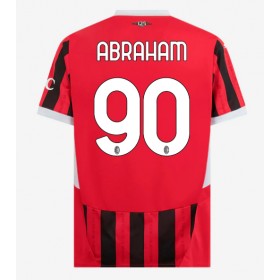 AC Milan Tammy Abraham #90 Heimtrikot 2024-25 Kurzarm